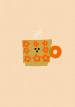 Load image into Gallery viewer, Happy Tea Giclee Print
