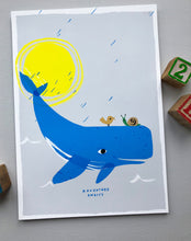 Load image into Gallery viewer, Whale Adventure Art Print

