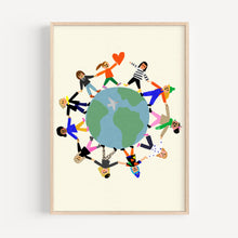 Load image into Gallery viewer, Women are stronger together Giclee Print
