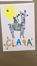 Load and play video in Gallery viewer, Llama Personalised Name Print
