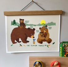 Load image into Gallery viewer, Family Print- Bears
