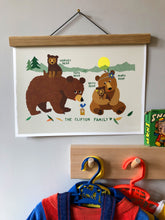 Load image into Gallery viewer, Family Print- Bears
