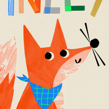 Load image into Gallery viewer, Personalised Fox Print
