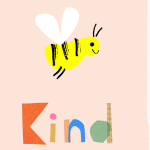 Bee Kind Art Print