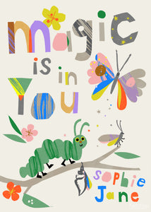 Magic is in You- Personalised Giclee Print