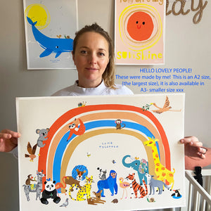 Come Together Rainbow Print